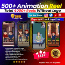 Viral Animation Instagram Reels Bundle Pack