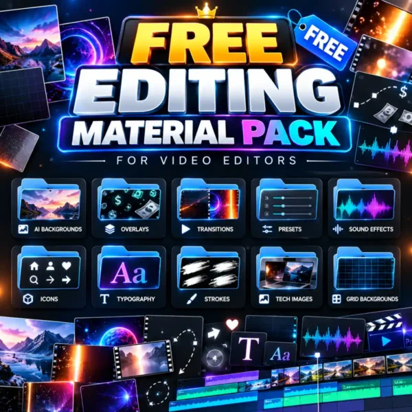 Free Editing Material Pack Bundle
